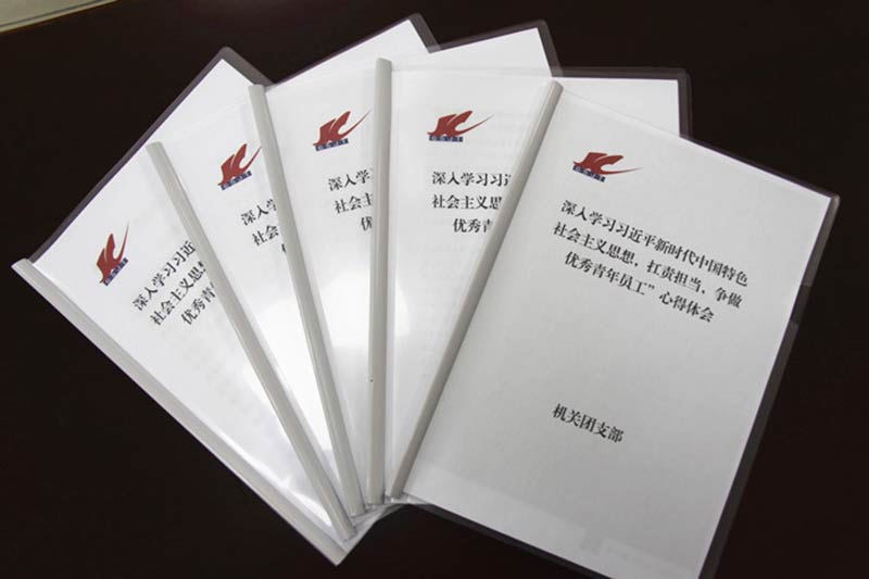 公司團委深入開展學習新思想，爭做扛責擔當優秀青年員工活動